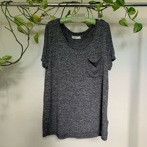 Abercrombie Heathered Knit Tee